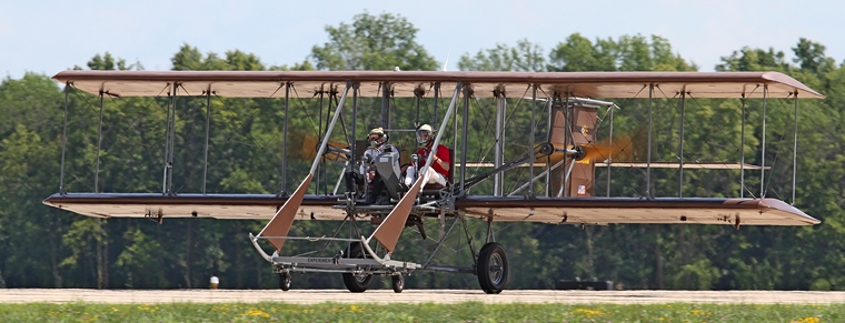pilots post brown bird wright model b flyer replica 1910 wright flyer